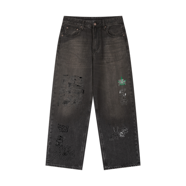 Wash Heavyweight Denim Jeans