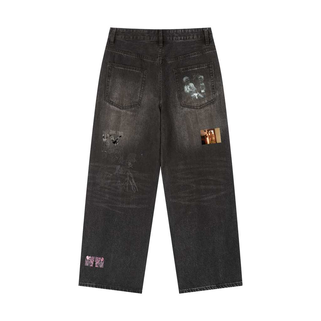 Wash Heavyweight Denim Jeans