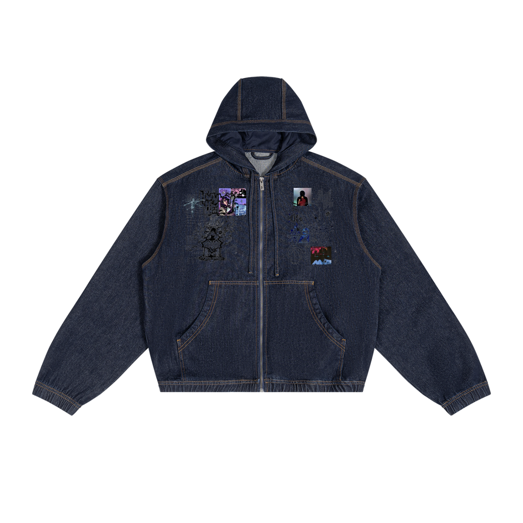 Eagle Denim Zip Up